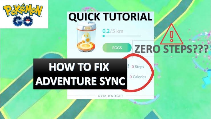 pokemon go adventure sync not working