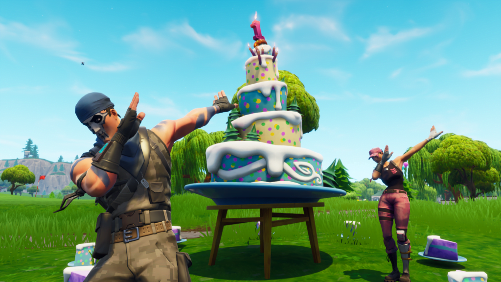 Fortnite 4th Birthday New Skins and Challenges