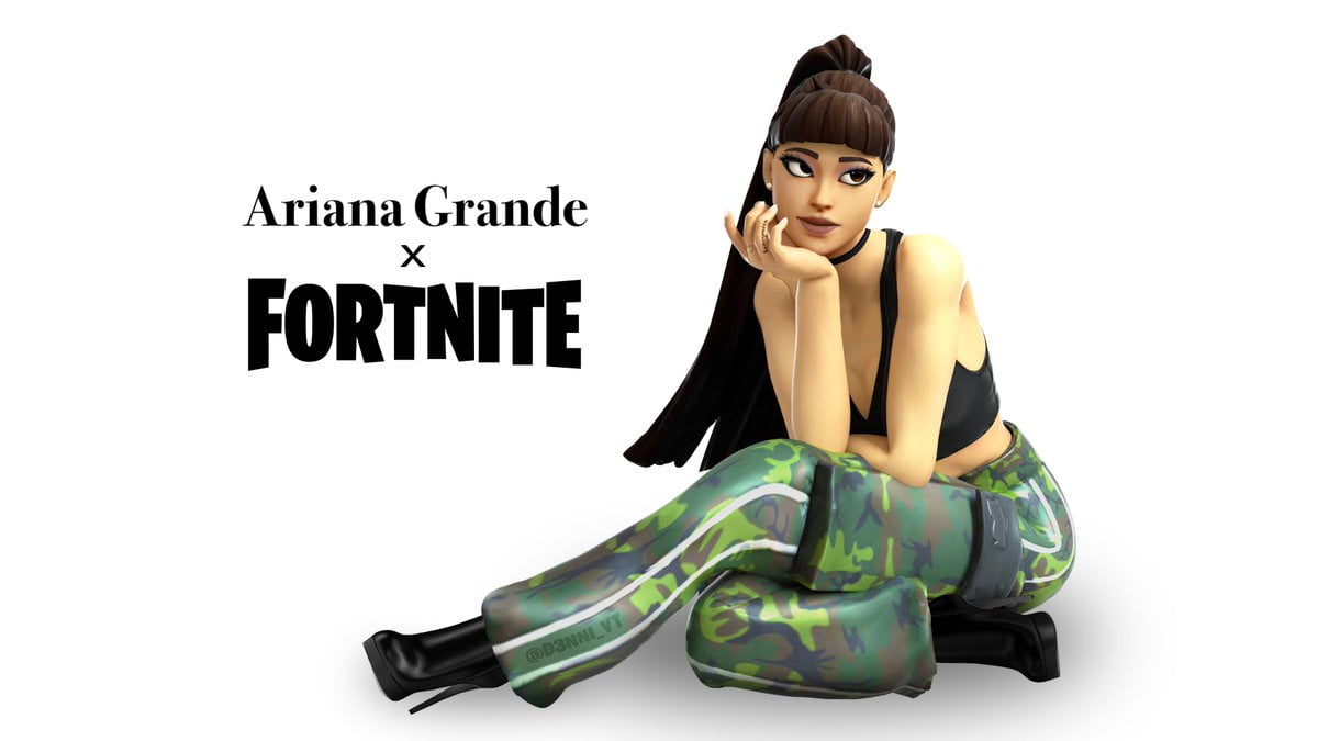 Ariana Grande x Fortnite Skin