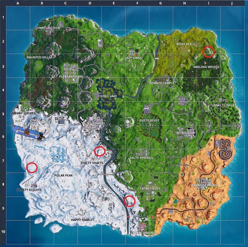 Where to Find Candies in Fortnite? Candy Locations