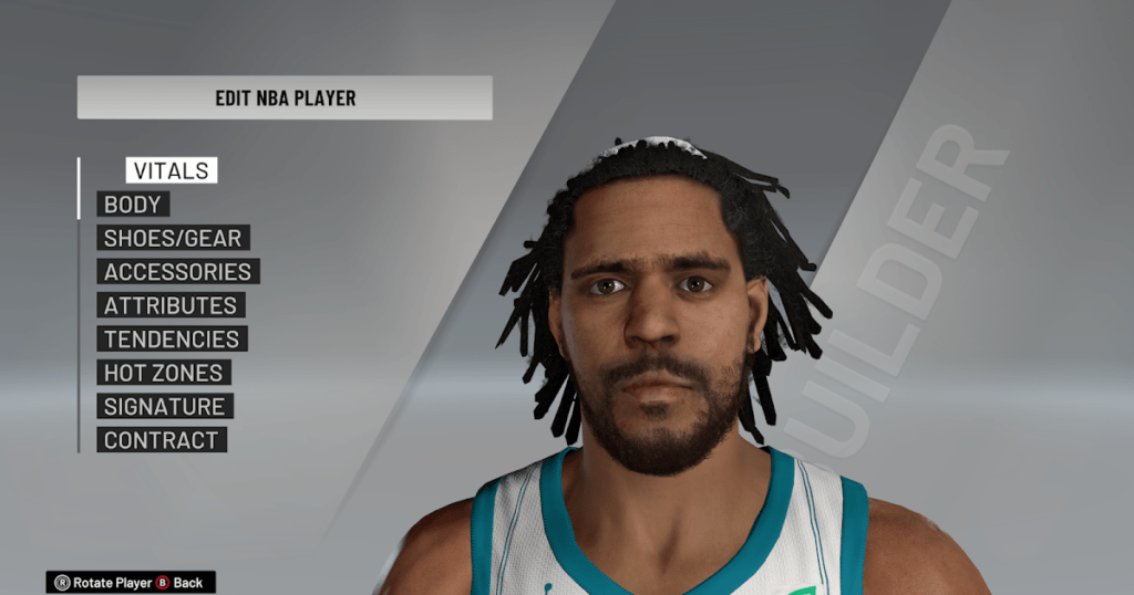 Add J Cole in NBA 2k22