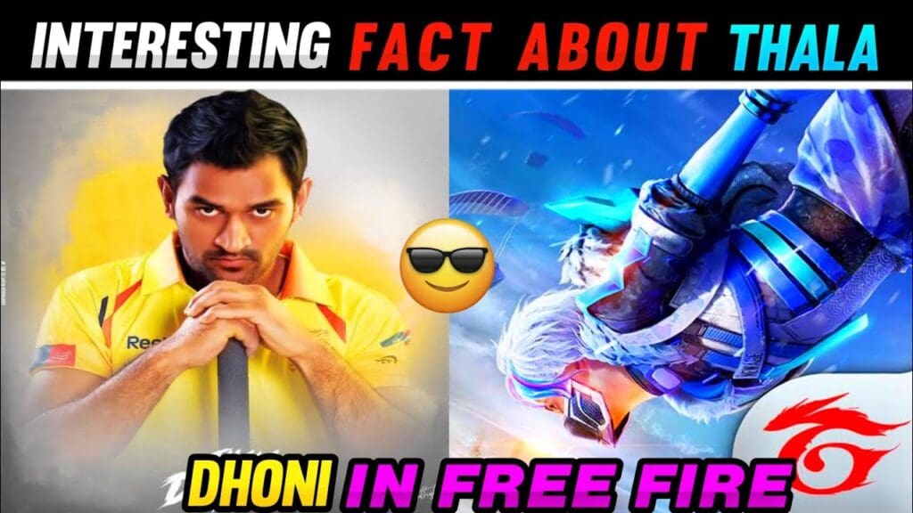 Ms Dhoni in Free Fire