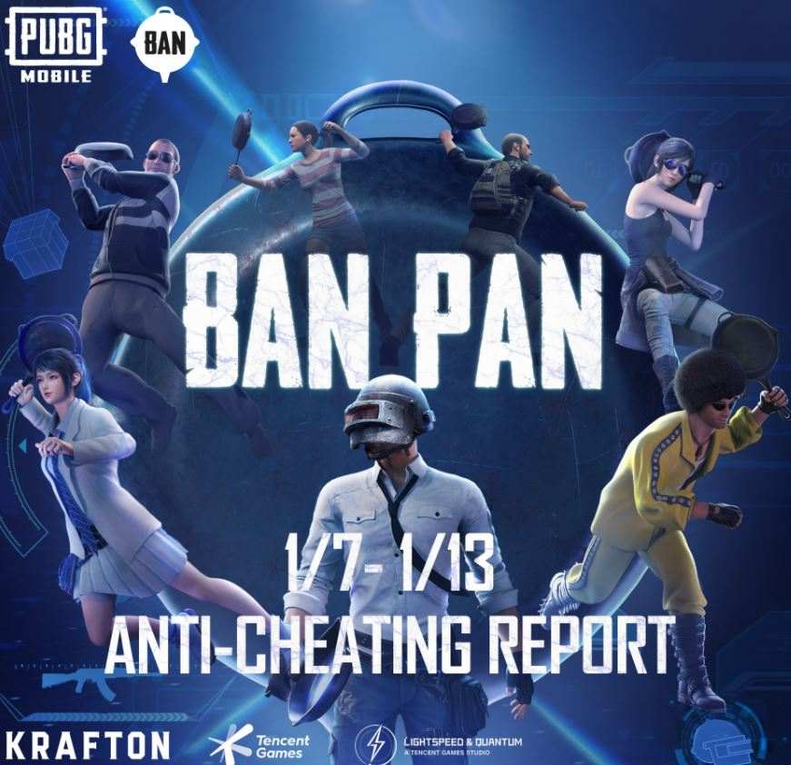 PUBG Ban Pan Report: Latest Anti-Cheating Report