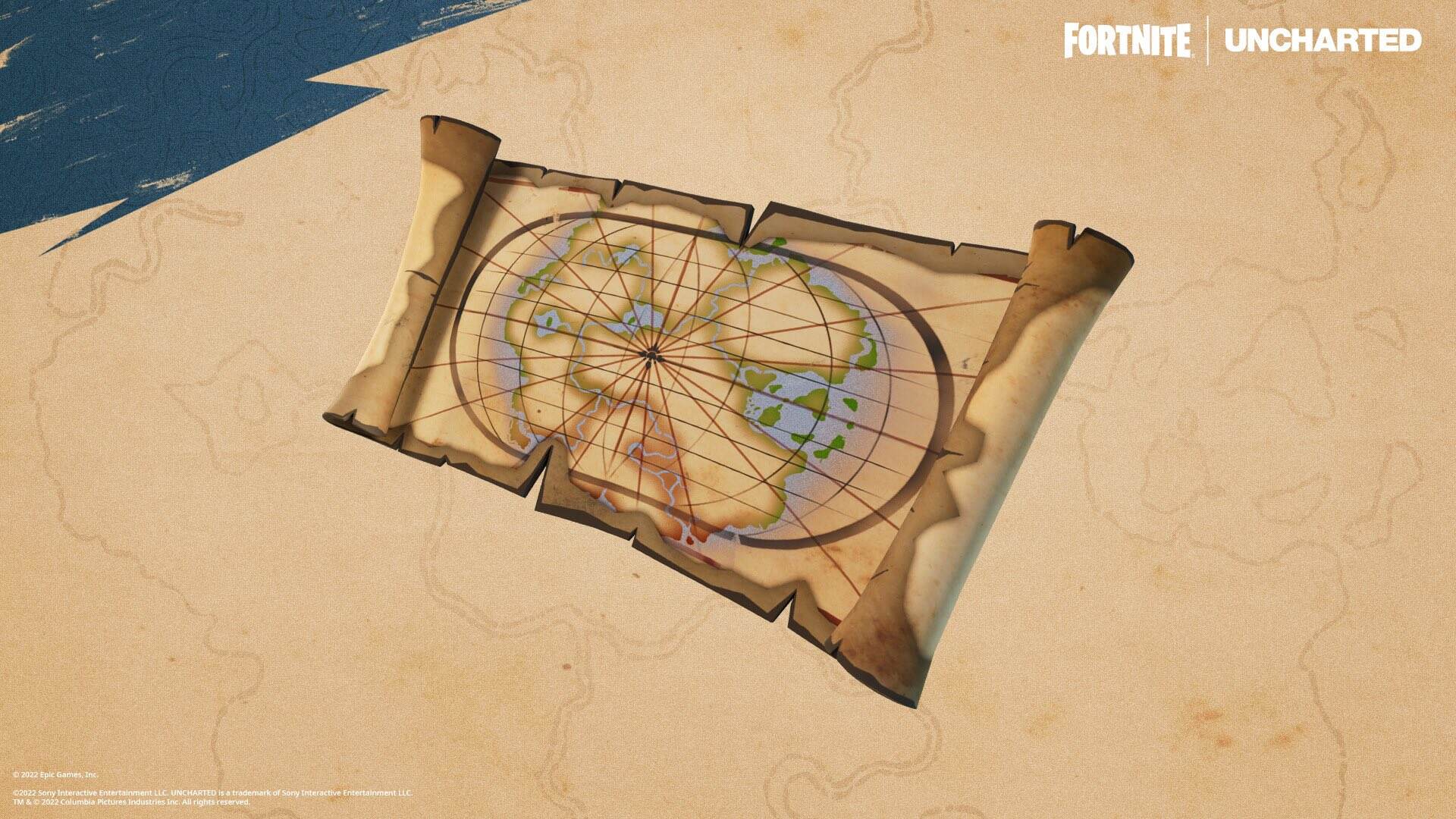 Collect treasure using Drake's Map