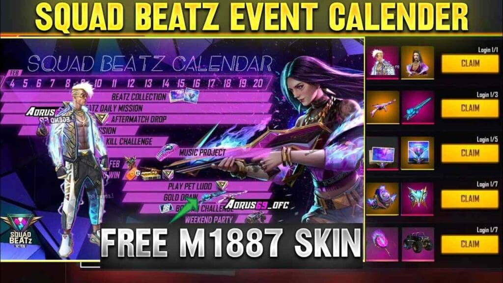 Squad Beatz Emote Free Rewards