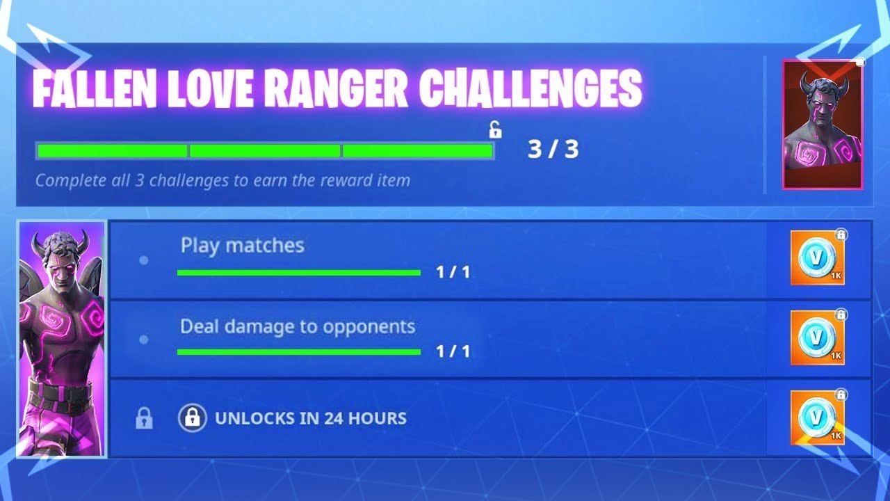 Complete Fallen Ranger Challenges in Fortnite