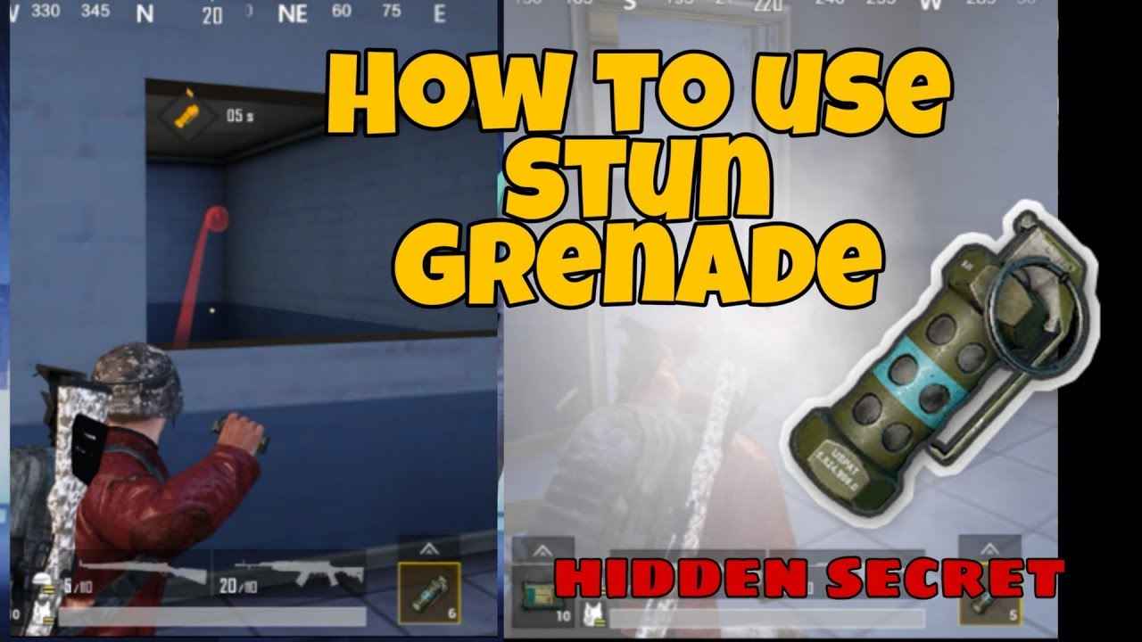 How to Use Stun Grenade in PUBG