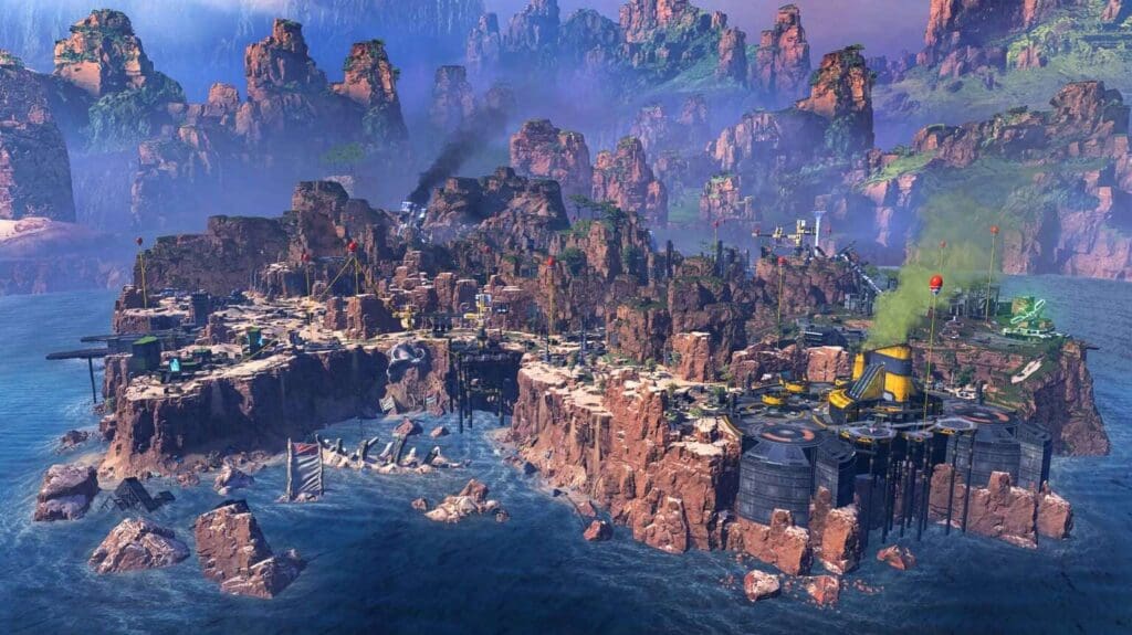 Apex Legends Mobile Kings Canyon Map
