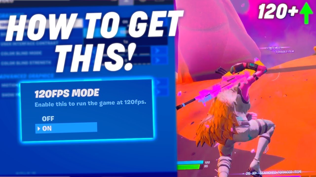 Fortnite How To Enable 120 FPS On Console 2022