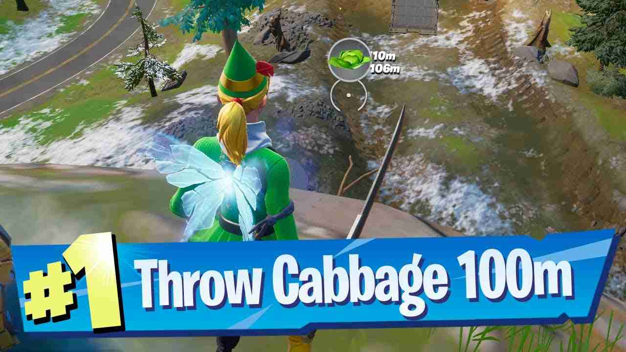 Throw a Cabbage 100 Or More Meters in One Hit