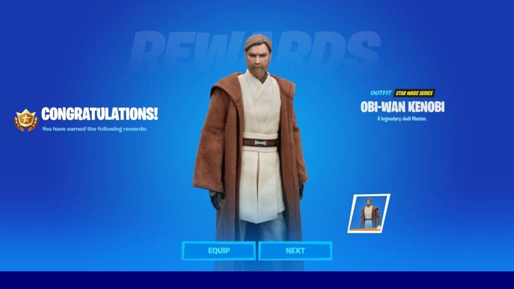 Fortnite Obi-Wan Kenobi Star Wars Skin