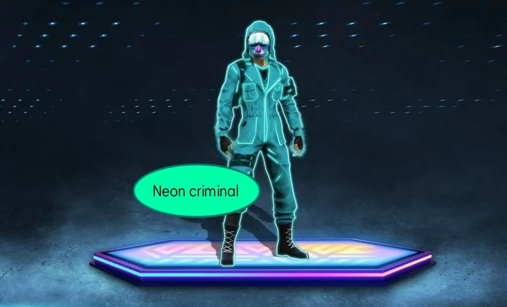 How to Get Neon Criminal Bundle in Free Fire