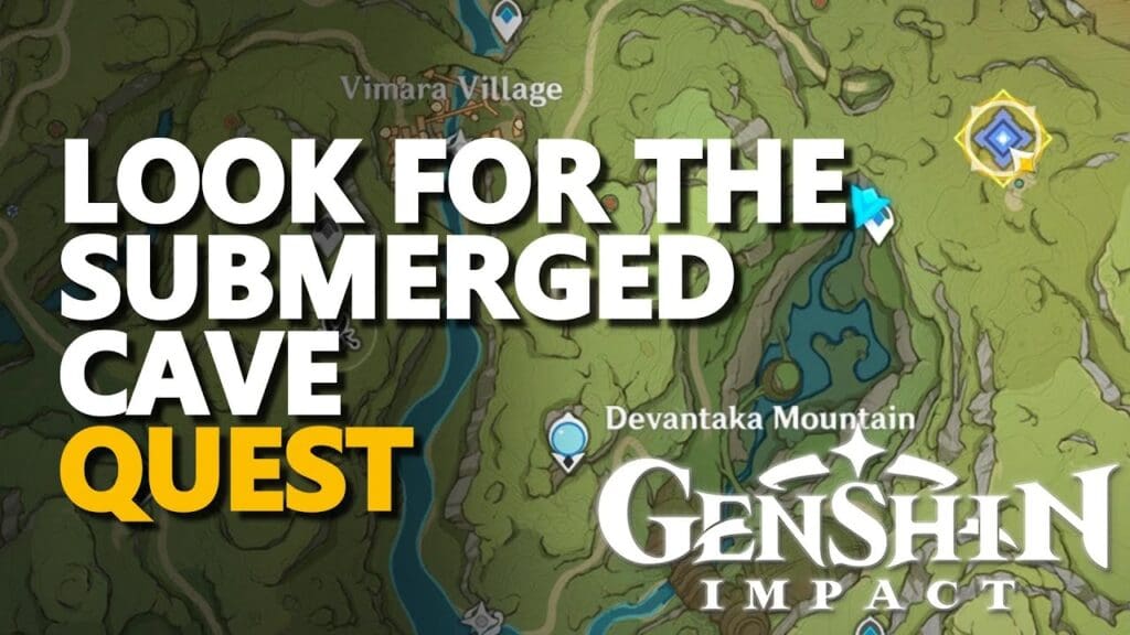 Look for The Submerged Cave Genshin Impact