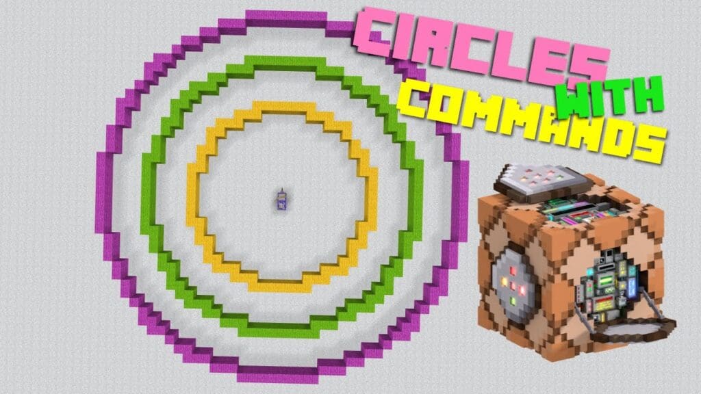 Minecraft Circle Generator Command