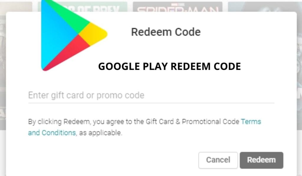 Google Play Redeem Code Generator