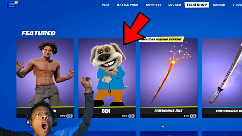 Is Ishowspeed In Fortnite