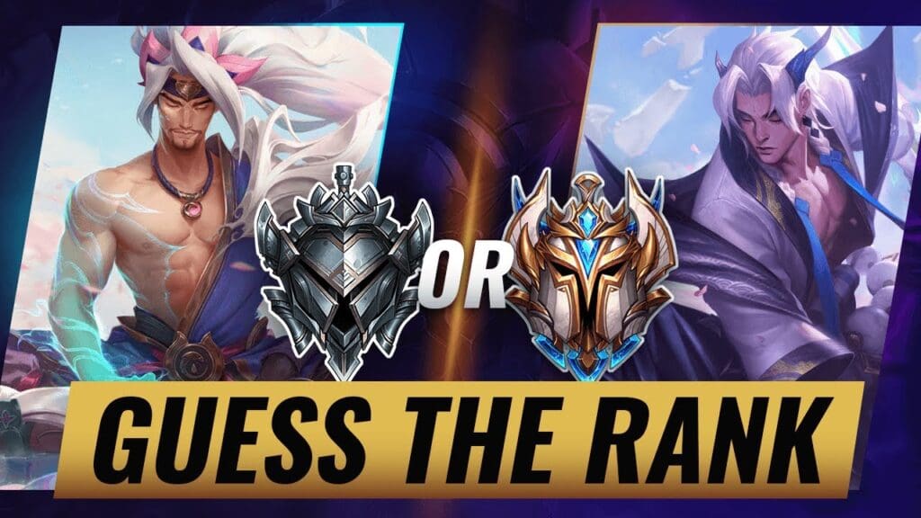 Guess the rank lol