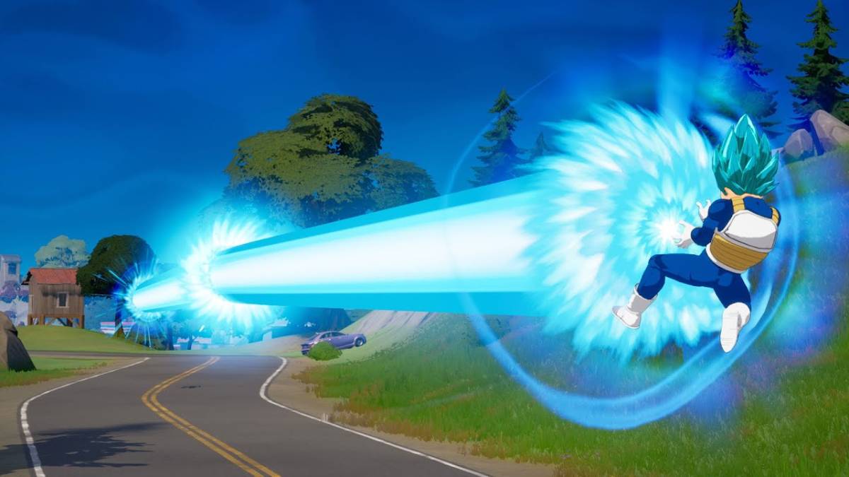 How to get Kamehameha in Fortnite Chapter 4.