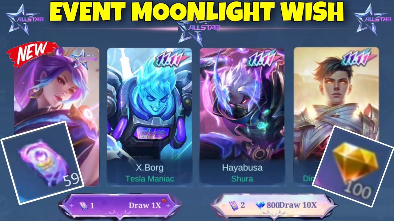 Moonlit Wish Event 515 Mobile Legends