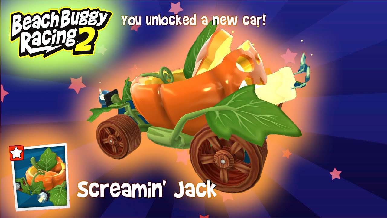 Screamin Jack in Hot Wheels Event Beach Buggy Racing 2