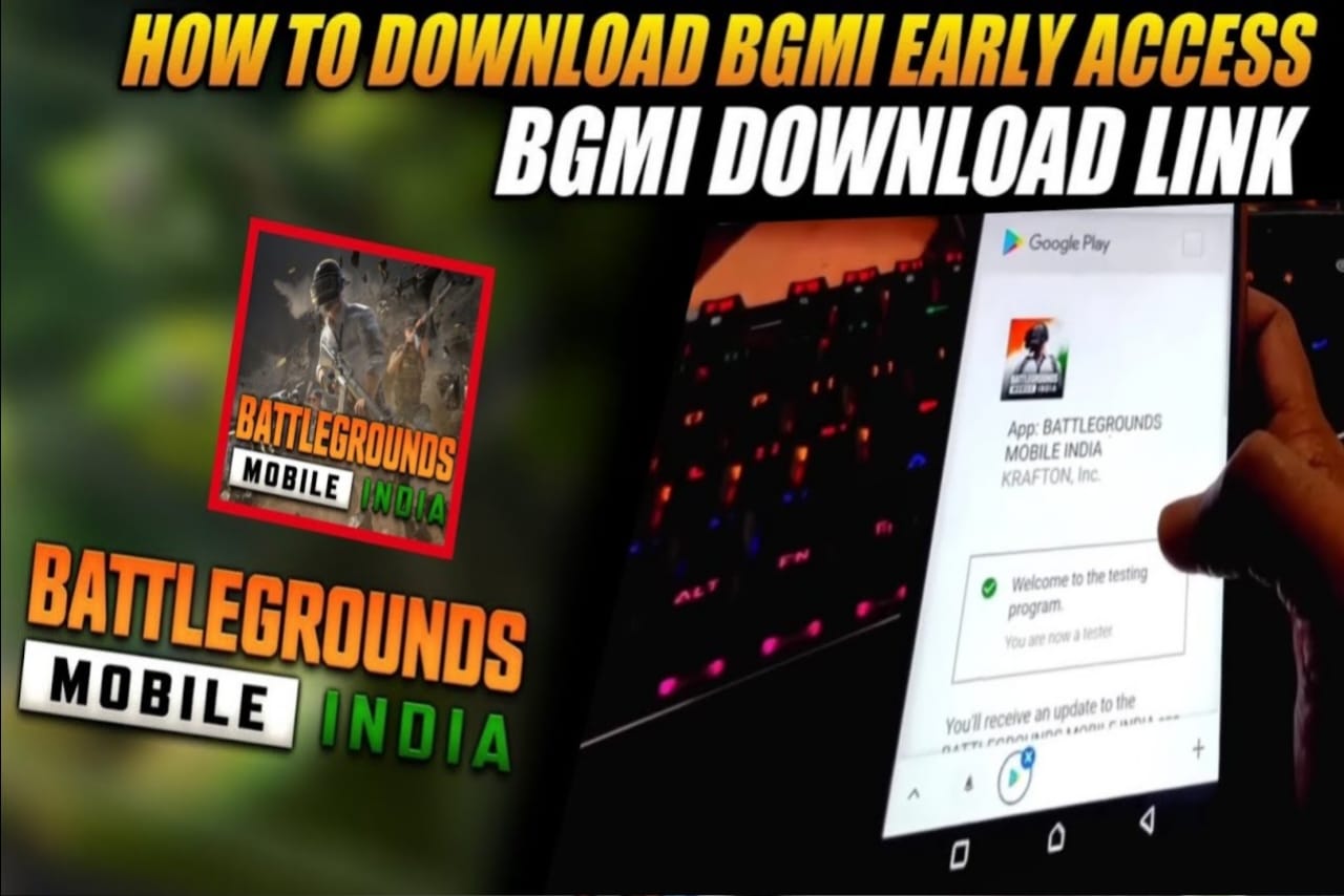 BGMI Early Access Link 2023- BGMI Relaunch Date