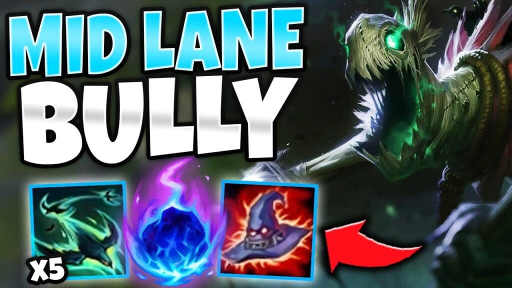 How to Bully in Mid Lane lol