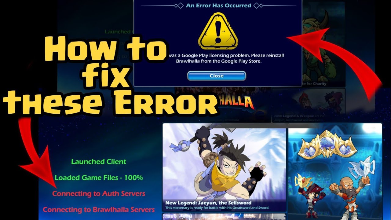 Brawlhalla Servers Not Connecting