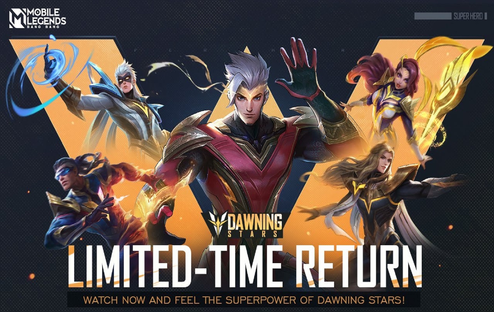 Mobile Legends Dawning Stars Event Phase 1 and Phase 2 Release Date