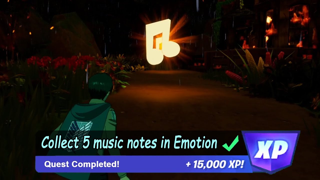 Collect Music Notes in Emotion in Motion