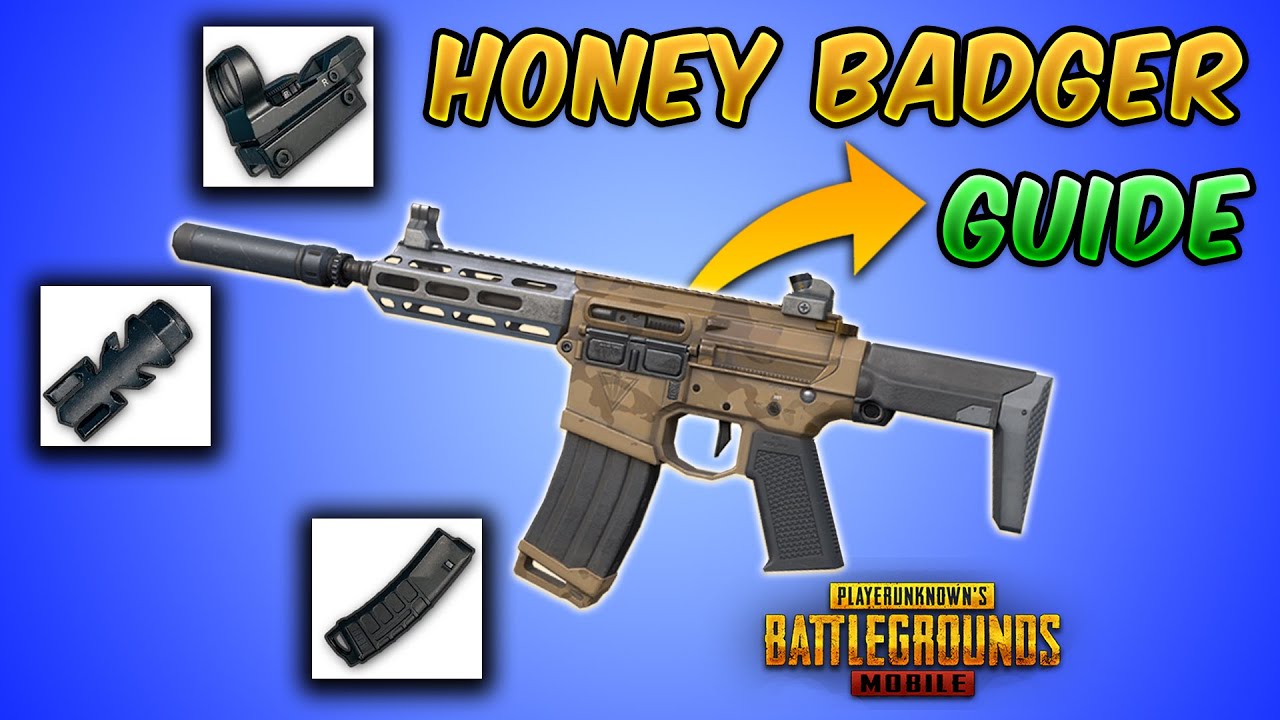 About Honey Badger Gun in BGMI
