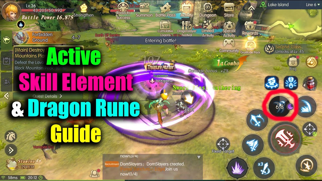 Dragon Nest 2 Evolution Equipment Stats and Element Guide