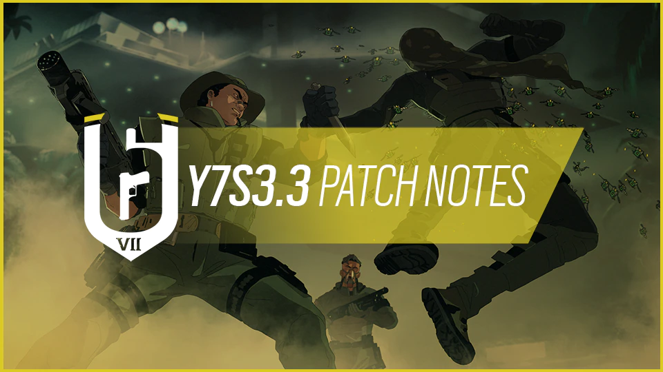 Rainbow Six Siege Y7S3 3 Update Patch Notes