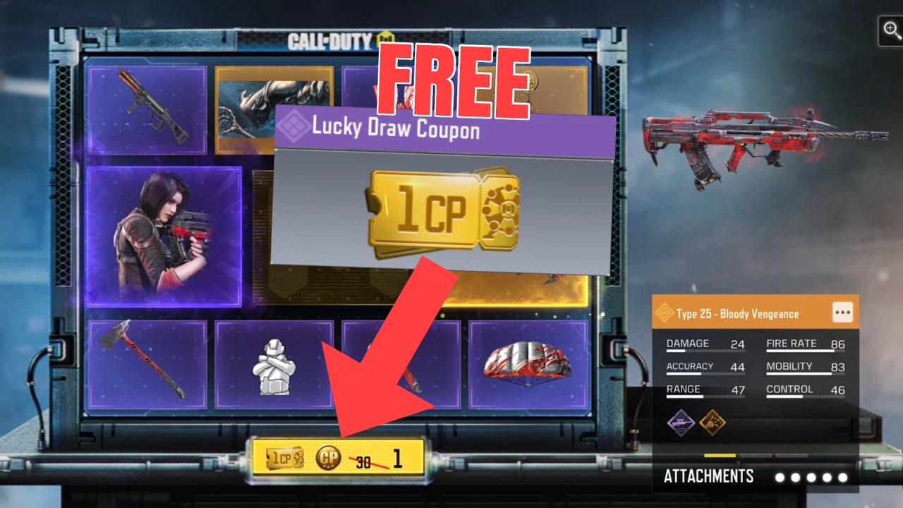 cod mobile lucky draw cost