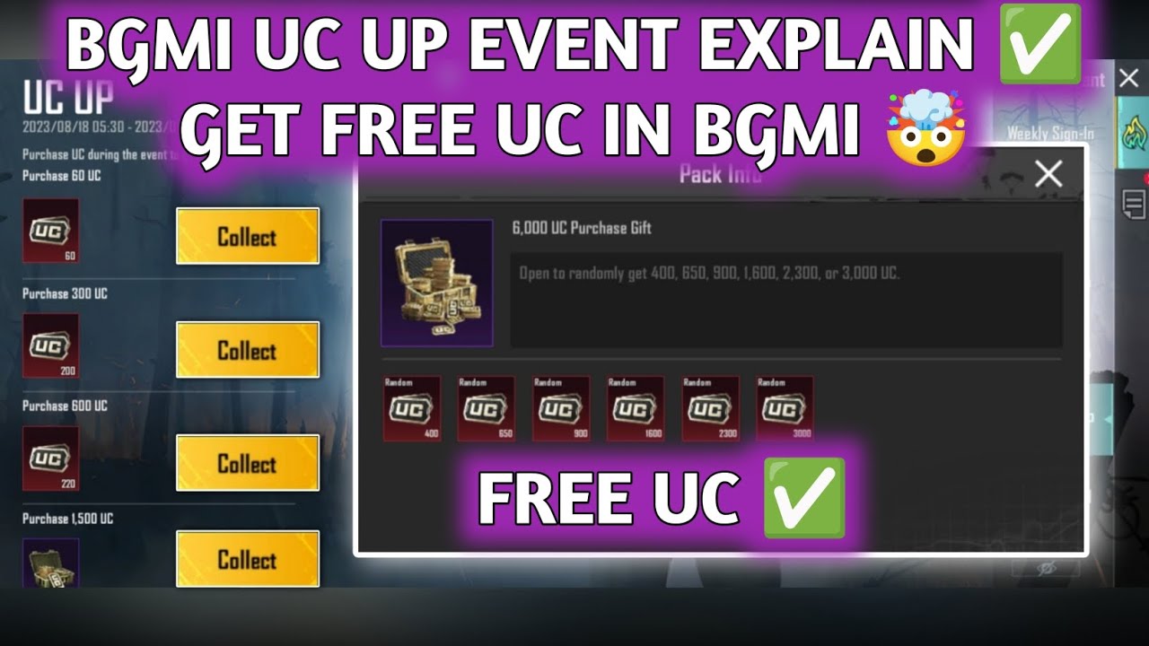 BGMI UC UP New Event Growing Pack Event Not Opening BGMI New Ultimate Outfit Set and Free AKM