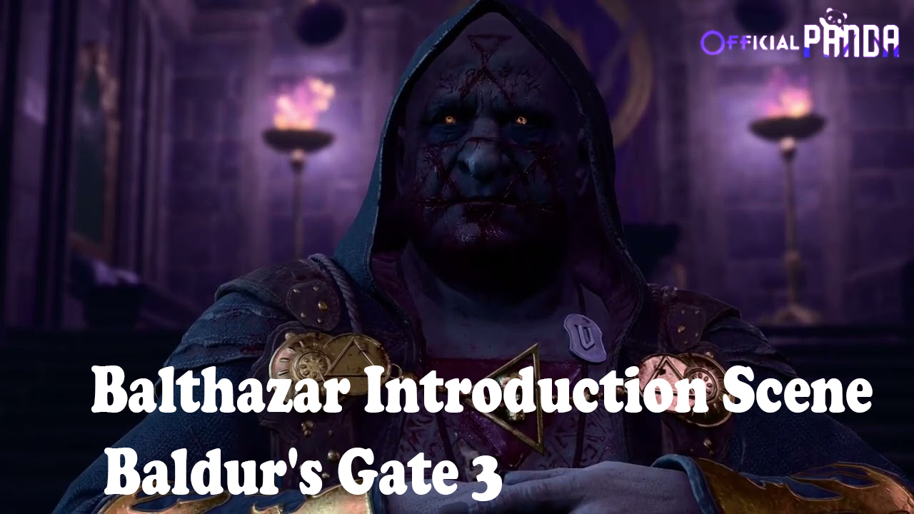 Balthazar Introduction Scene Baldur's Gate 3