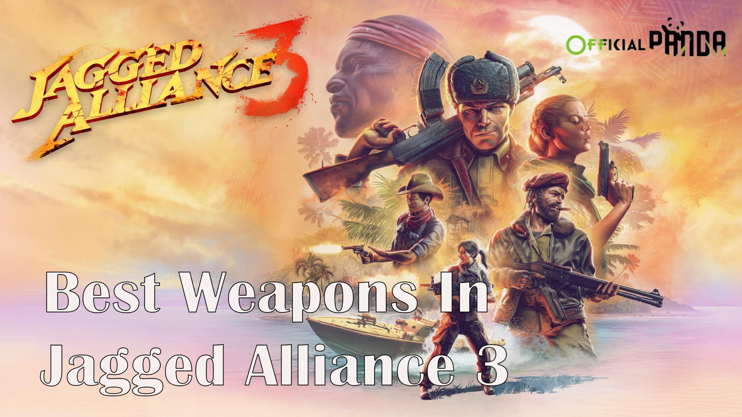 Best Weapons In Jagged Alliance 3
