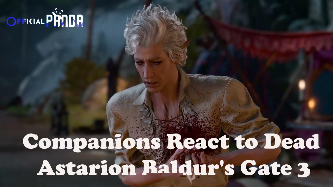 Companions React to Dead Astarion Baldur's Gate 3