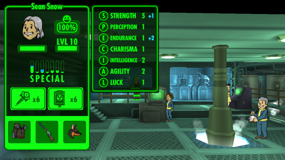 Fallout Shelter Best Stats for Quests