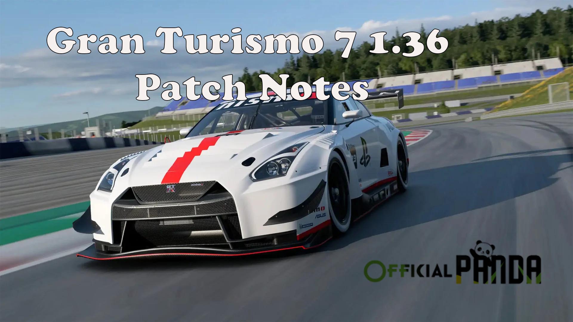 Gran Turismo 7 1.36 Patch Notes