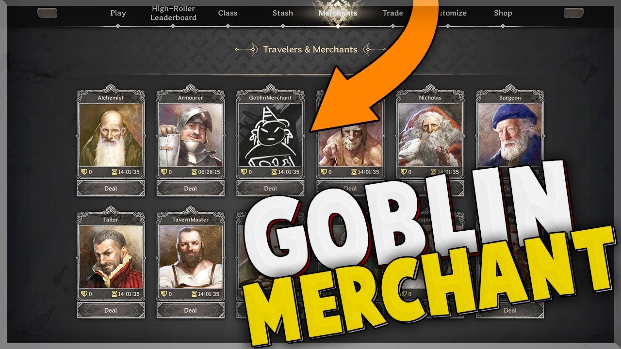 How To Get Goblin Merchant in Dark and Darker