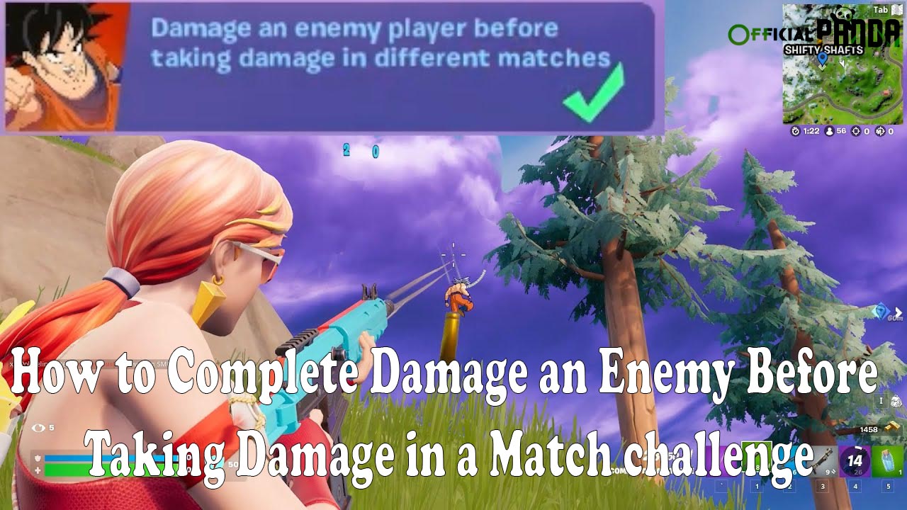 How to Complete Damage an Enemy Before Taking Damage in a Match challenge