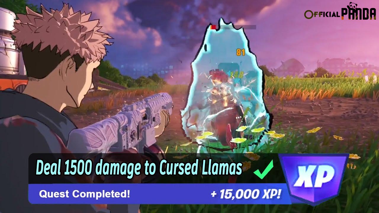 How to Complete Deal Damage To Curse Llamas Challenge in Fortnite