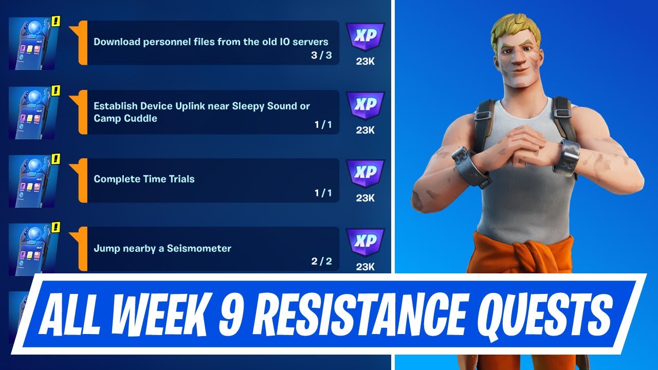 How to Complete Week 9 Quests in Fortnite