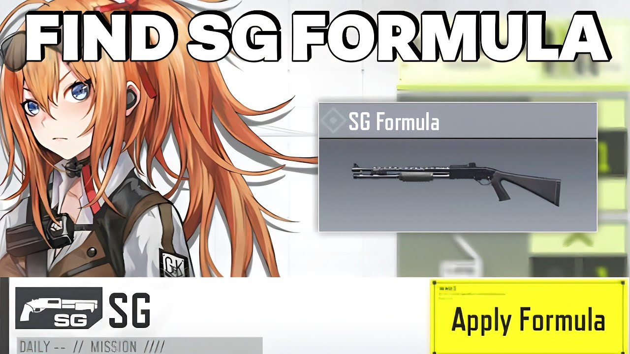 How to Find SG Formula in Collapse Mutation in COD Mobile