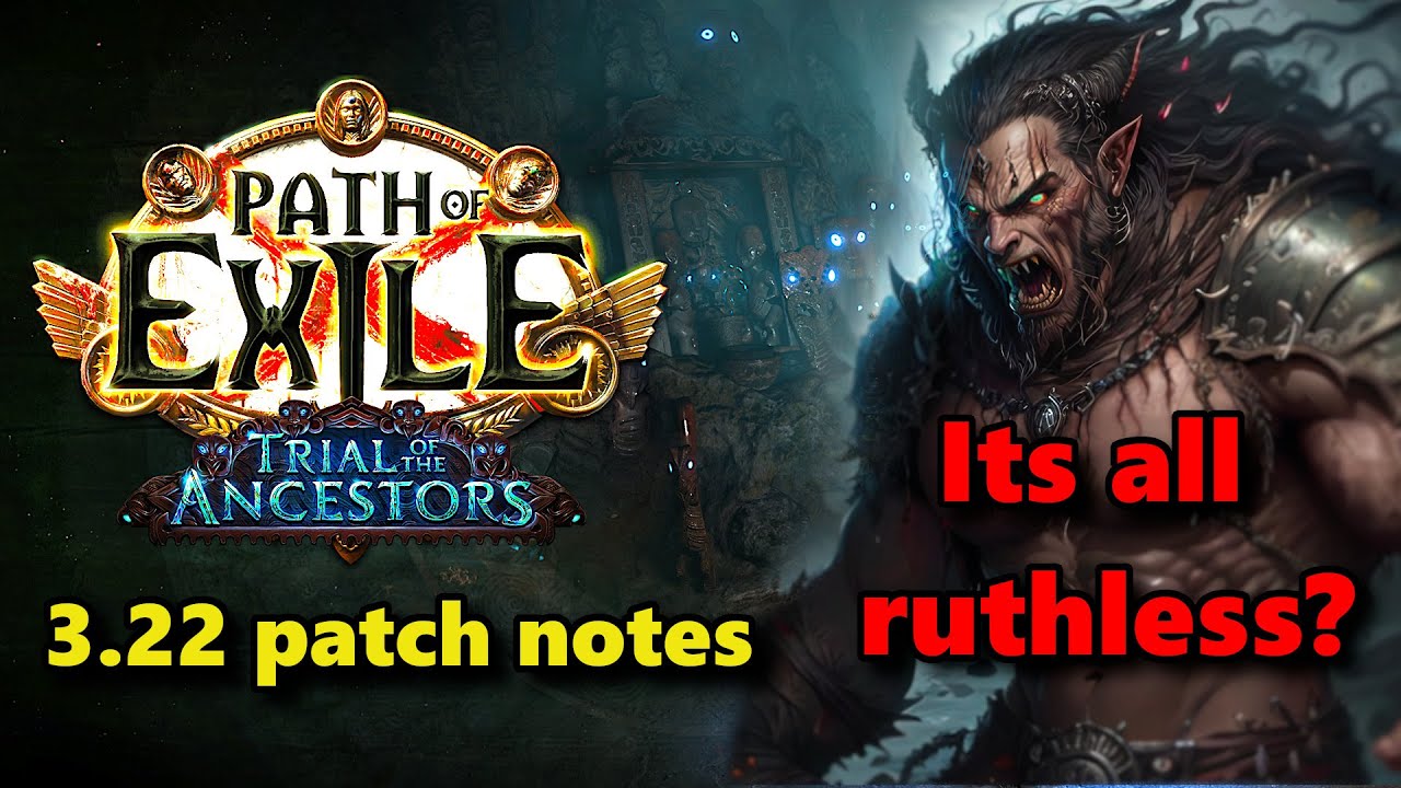 Path of Exile Patch Notes 3.22