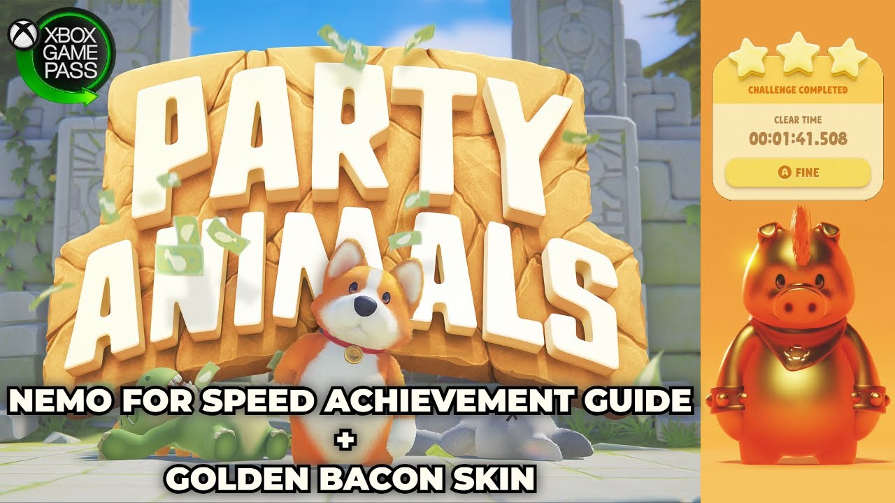 Party Animals Achievement Skins