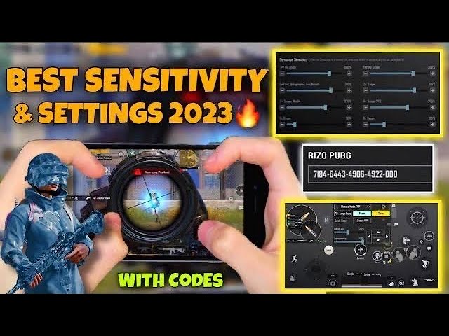 Best ZERO RECOIL Sensitivity settings Control settings CODE for Pubg Mobile BGMI 2.9 Update