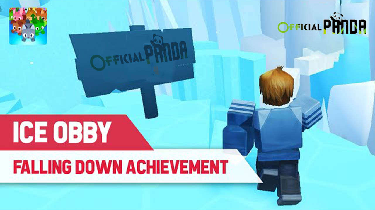 How to Complete Ice Obby in Pet simulator 99 Falling down Achievement