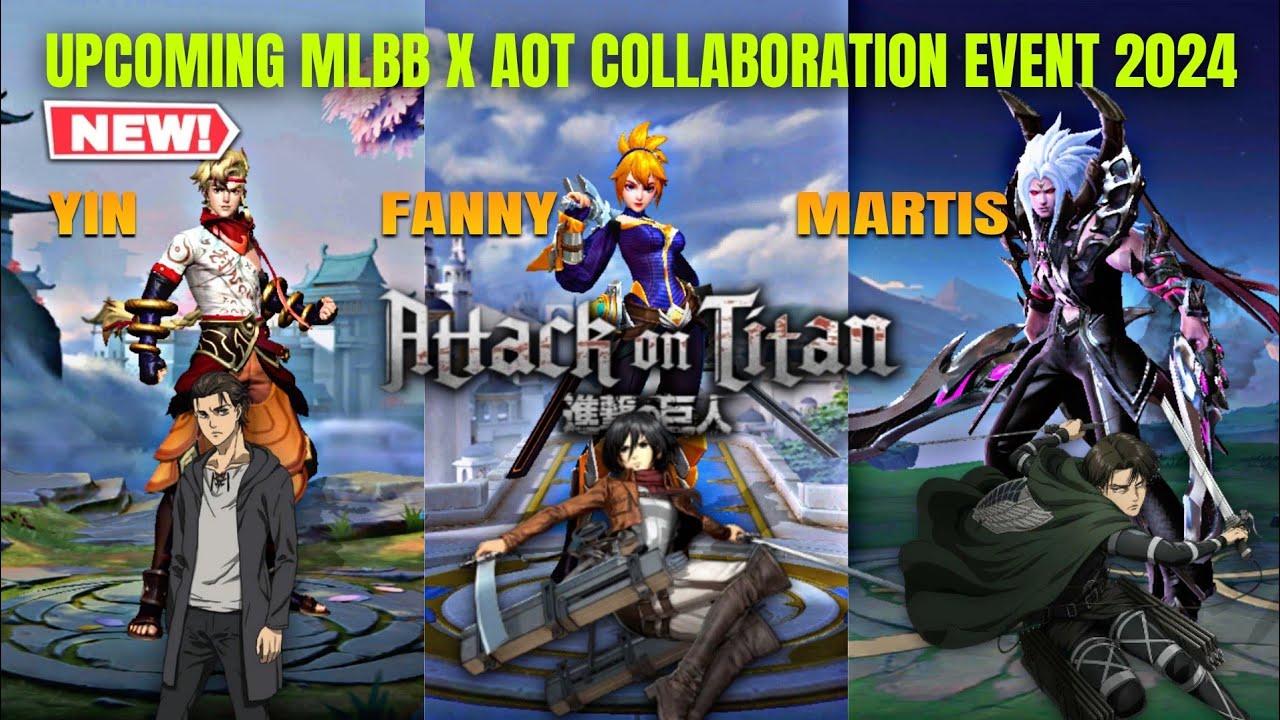 MLBB x Attack On Titan New Collaboration Details Upcoming Event