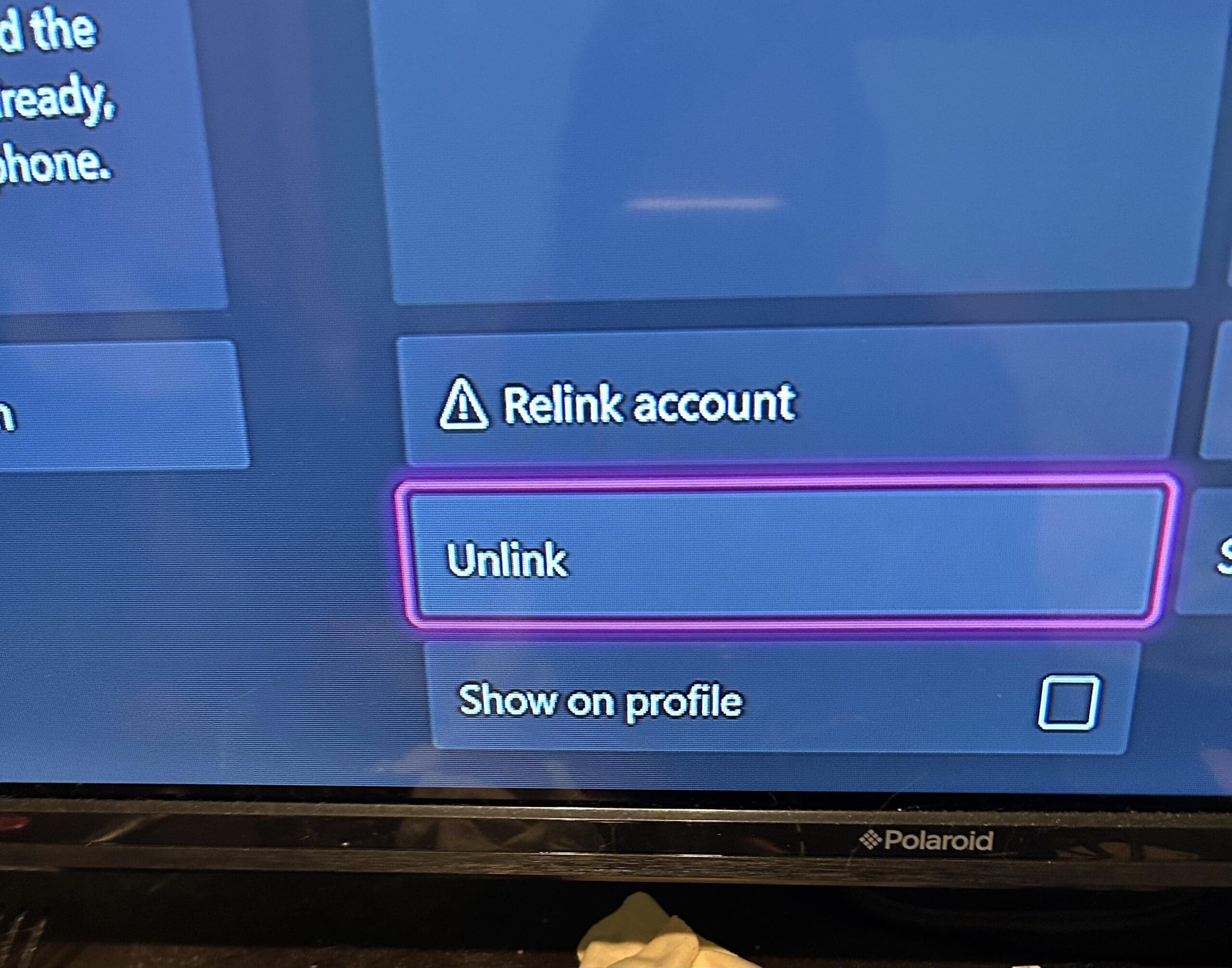 Xbox Discount Relink Account Not Working